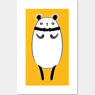 Cute catroon panda Posters and Art